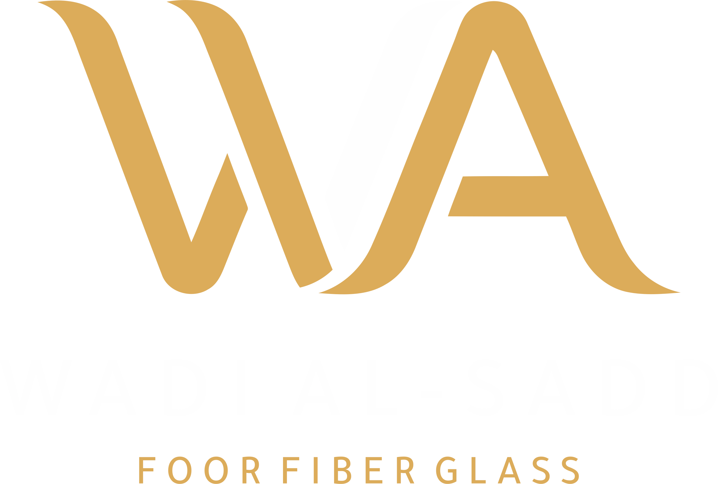 Wadi Al-Sadd White Logo